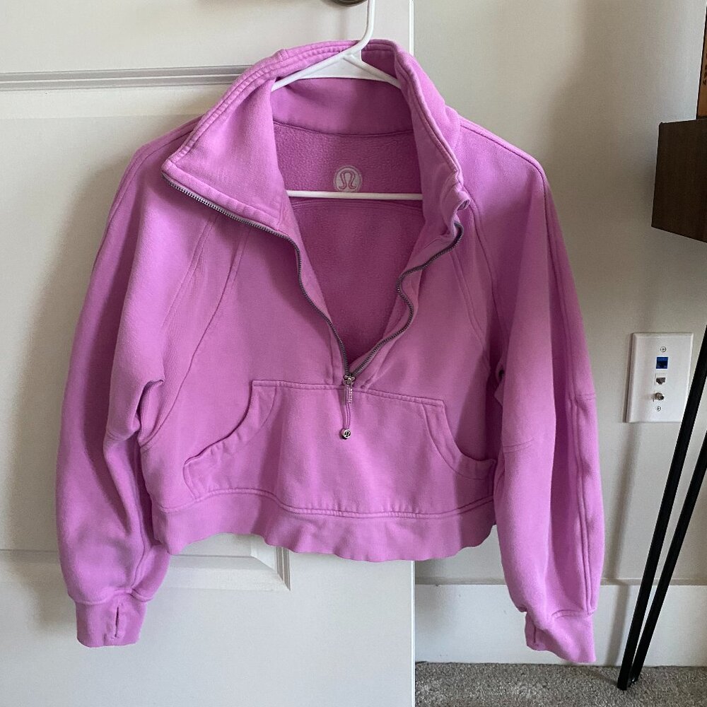 Scuba Oversized Funnel-Neck Half Zip xs/s